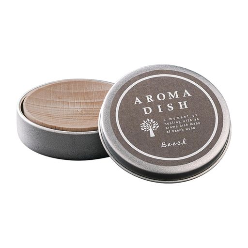 コモライフアロマディッシュアロマディフューザー木製アロマウッド天然木ビーチ材コンパクト日本製