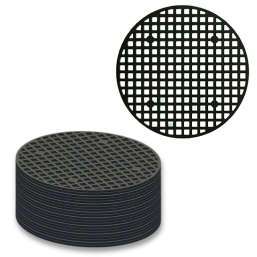 植木鉢底網ネット網20枚セット直径7.5cm75mm丸型ドレナージネットフィルター鉢底園芸盆栽メッシュ観葉..