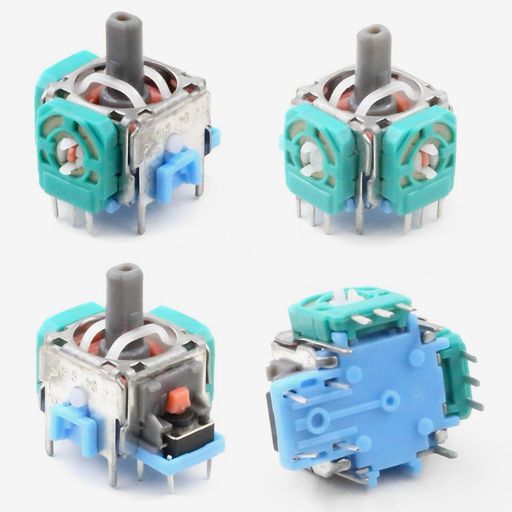 PS5コントローラー交換用4個付きジョイスティックジョイスティック交換3Dアナログジョイスティック精密で正確なサムスティックPS5ゲームコントローラーアナログジョイスティック交換用