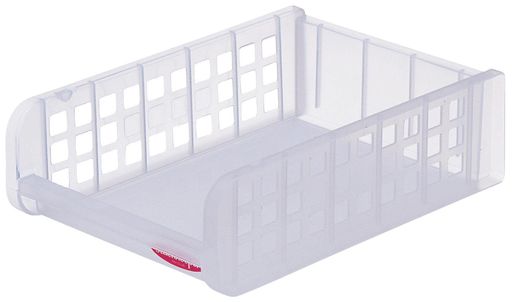 リス収納トレーワイド浅型クリアW&Wスタックキーパー日本製WL260