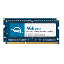 OWC8GBPC3-12800DDR3L1600MHzSO-DIMM204ピンCL11メモリアップグレードキットiMac/MacMini/MacBookPro対応8GB(4GB-モジュール)(2x4GB)