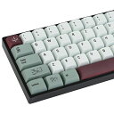 XDAプロファイルPBTキーキャップ60%、141キーカスタムゲーミングキーキャップANSIUSおよびレイアウト用の昇華型CherryGateronMXスイッチメカニカルキーボード(misty)