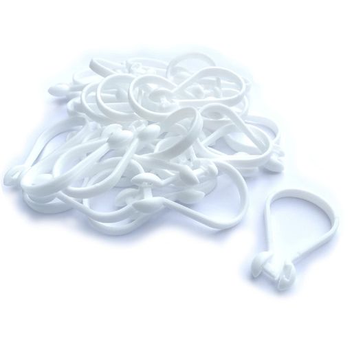 シャワーカーテンリングカーテンリング【約35個入り】フックカーテンフックスライドリングプラスチック..