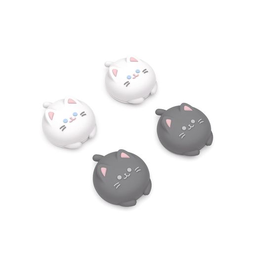 PlayVitalps5とps4コントローラーに対応用可愛いサムグリップキャップ、XboxシリーズX/Sコントローラーに対応用シリコンアナログスティックキャップカバー、SwitchProコントローラーに対応用…