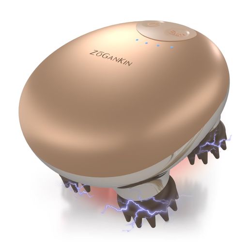 ZOGANKIN(ゾーガンキン)スカルプEMSヘッドスパ頭皮マッサージ電動頭皮ブラシLED搭載リフトケア頭皮ケア..