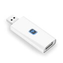 PC/P4/STEAM/SWITCH用変換アダプターPS5/P4/PS3/XBOXONES/SWITCHPROコントローラー対応BLUETOOTH/有線接続自動接続機能レシーバー遅延なし変換コンバーター操作簡単コンパクト(2)