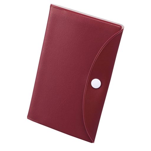 コモライフ磁気ガード通帳ケースカードケースレッド収納防犯対策スキミング防止磁気防止薄型