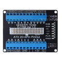 GEEEKPI24/20ピンATXDC電源ブレイクアウトボードモジュールアダプタ端子台ブレイクアウトモジュールコンピュータPCに適しています(2)