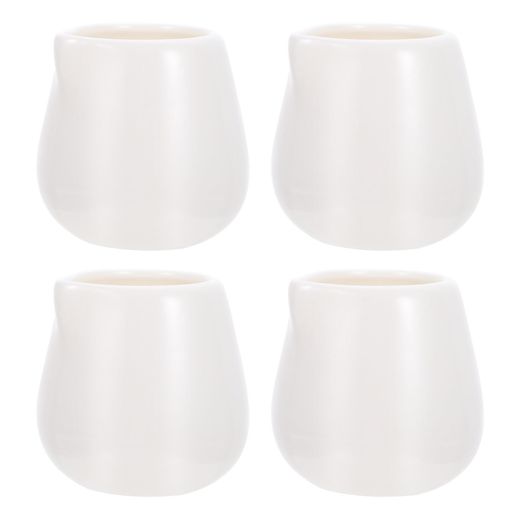 NUOLUXミルクピッチャーミニ陶器ソースポットミルクジャグコーヒークリームソースポットカップセラミッ..