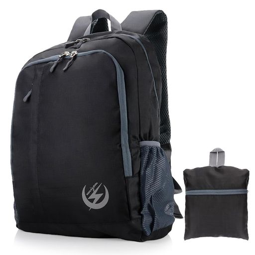 [unizom]【雑誌掲載専門家監修サブバック特化】防災リュック防水折り畳み軽量エコバッグ登山バックパック