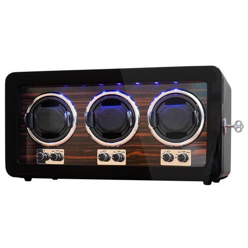 ORYXワインディングマシーン腕時計自動巻き上げ機ウォッチワインダー3本巻き時計ケース自動巻き調整可..