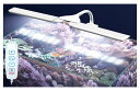 OsAtNb水槽ライトアクアリウムライトLED熱帯魚ライト水槽用水草育成ライト3つのモード調整可能な明るさ7500Kフルスペクトルライト青と白360°回転可能なLEDライト海水魚観賞魚ライト水草育…