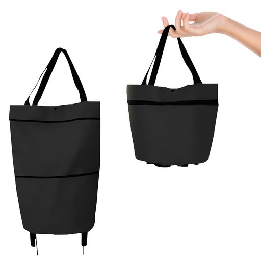 ショッピングカート折り畳み式ショッピングキャリー2輪キャスター付き収納袋食料品の買い物袋ショッピ..