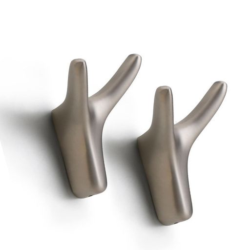 Dekori壁掛けフックウォールハンガーおしゃれウォールフック壁整理フック北欧風鹿の角壁飾りコート洋服帽子掛け吊り下げ収納落下防止ネジ付きドアフック玄関浴室寝間...