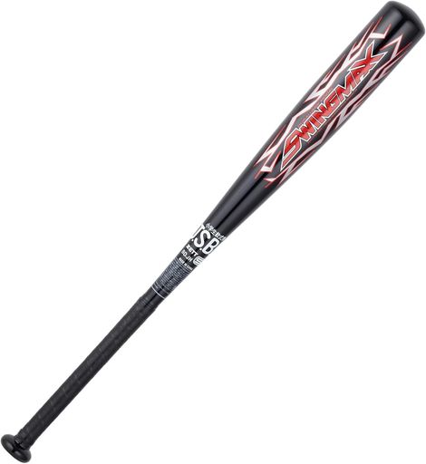 ゼット(ZETT)少年軟式野球金属バットスイングマックスブラック78cm490g平均BAT75178A