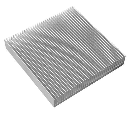 アルミニウム脱熱器3.54x3.54x0.59インチ/90x90x15mmの破片VGARAMLEDの電子パワーアンプの電子熱放散の..