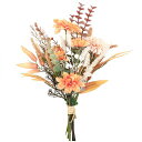 WILLINGYOUオリジナル造花ブーケはなたばFLOWERアーティフィシャルフラワー観葉植物インテリアおしゃれ秋の色秋飾り母の日プレゼントダリア紅葉蒲公英ユー...