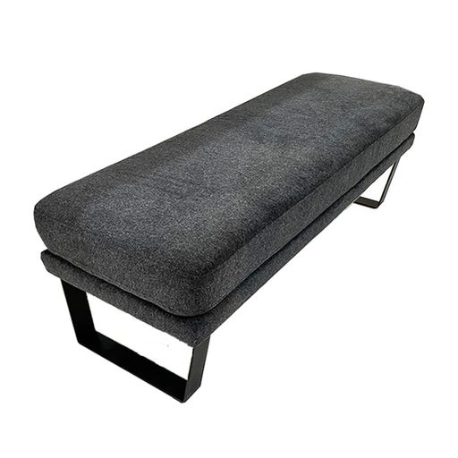 アルファタカバダイニングベンチベンチ125(ホルク)ベンチチェアダイニングベンチファブリックベンチソファ北欧イス椅子リビングベンチsofa布おしゃれブラック黒ダイニングチェア(2梱包)…