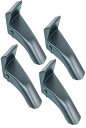 SurelyAchieve汎用タイヤチェンジャー4個セットプロテクターターンテーブルタイヤ交換工具車車輪工具セット自動車バイク修理