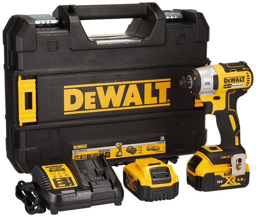 デウォルト(DEWALT)18Vブラシレスインパクトドライバーバッテリー2個充電器付きDCF887M2-JP