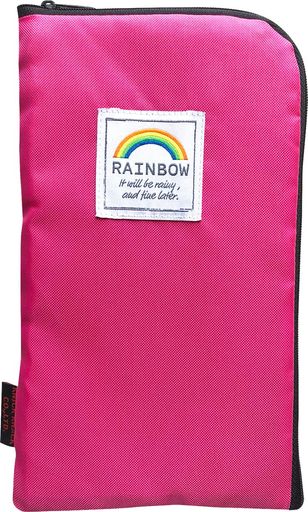 ニックナック携帯用抗菌かわいいマスクケースピンクマスクの一時保管・持ち歩きにW14.5xH23cm02893-01