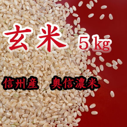 すりたて【 玄米 げんまい 5kg 】長野県産 風さやか 健康食 長野米 ご注文を受けてから精米してお届けします kome genmai