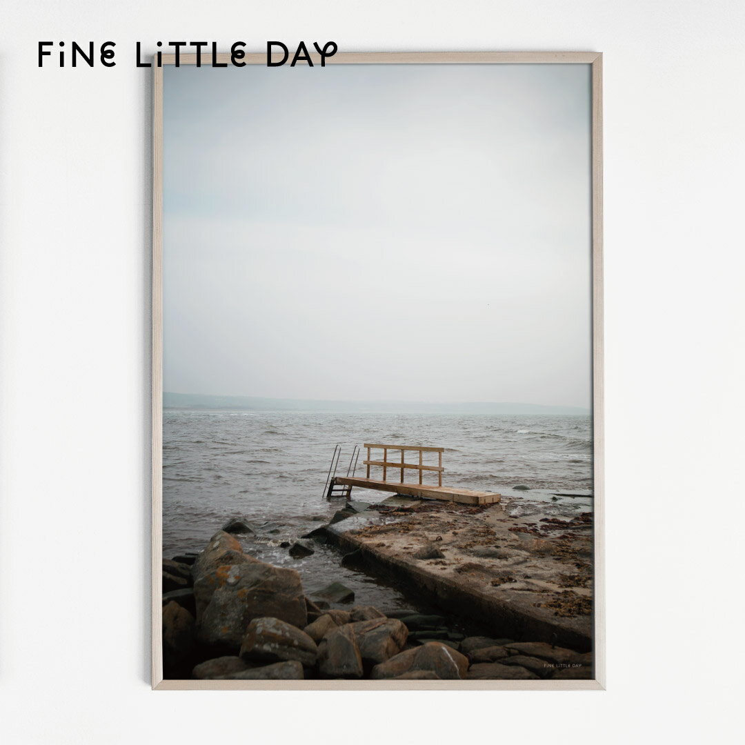 Fine Little Day ポスター SEA SIDE (50×70cm) ファインリトルデイ アートプリント アートポスター 北欧 スウェーデン 北欧インテリア おしゃれ かわいい シンプル 写真 海 シーサイド