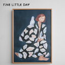 楽天Shinc lab. 楽天市場店Fine Little Day ポスター SOFIA LIND SPECIAL ARTIST EDITION, SKRUD SNACKA （ 50×70 cm） ファインリトルデイ アートプリント アートポスター 北欧 スウェーデン 北欧インテリア おしゃれ かわいい シンプル ソフィア・リンド 女性 鳥 貝殻 モチーフ