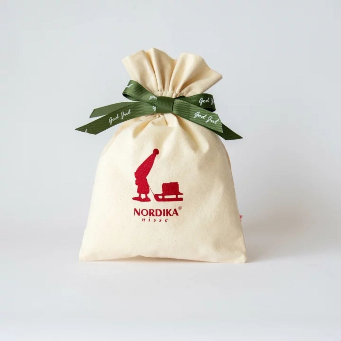 ノルディカニッセ専用ギフトバッグ ナチュラルコットン クリスマス 木製 人形 北欧 雑貨 サンタ デンマ..