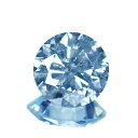 【PRE OWNED】【特別価格！】ブルーダイヤモンド　0.515ct　LIGHT GREEN BLUE　I-1　ルース　ラウンドカット[CGL]