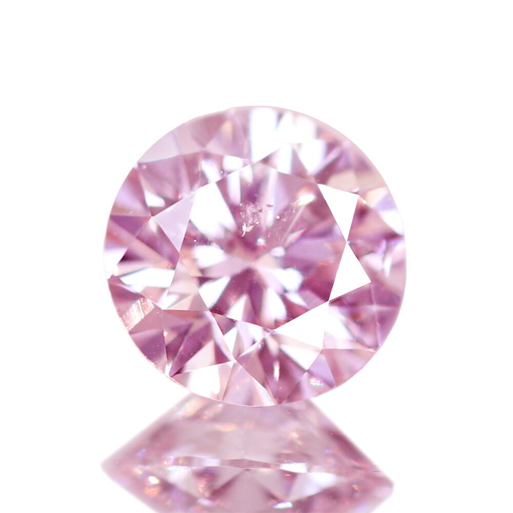 天然ピンクダイヤモンド　0.265ct　FANCY LIGHT PURPLISH PINK　SI-2　ルース　[DGL]