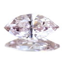 ピンクダイヤモンド ルース 0.335ct FANCY LIGHT ORANGY PINK I-1 ※中央宝石研究所ソーティングシート付き
