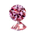 0.108ct　Fancy VIVID Purplish Pink I1　ピンクダイヤモンドルース※中央宝石研究所ソーティングシート付【送料無料】