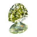 0.156ct FANCY GREENISH YELLOW SI1 イエローダイヤモンドルース※AGTソーティングシート付