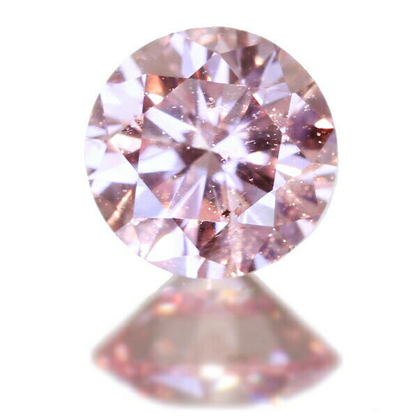 0.20ct Fancy Purplish Pink SI2 ダイヤモンド ルース※アーガイル鉱山鑑定書/AGTソーティングシート付き【送料無料】