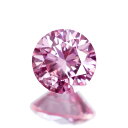 ピンクダイヤモンド 0.09ct FANCY INTENSE PURPLISH PINK ルース ラウンドブリリアントカット[GIA]