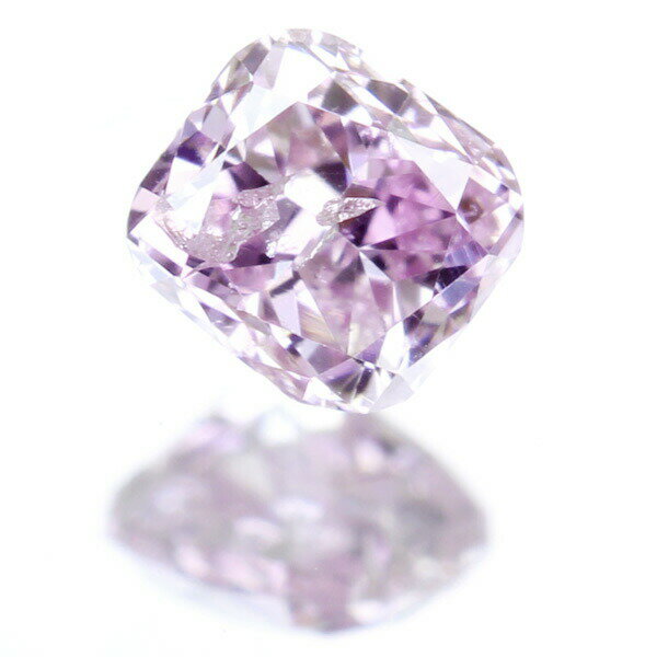 ピンクダイヤモンド ルース 0.105ct FANCY PURPLE PINK I1 ※AGTソーティングシート付 ピンクダイヤ ダイヤ ダイヤモンド ダイヤルース【送料無料】