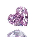 【新着ルース】ピンクダイヤモンド 0.063ct FANCY INTENSE PURPLISH PINK SI-1※中央宝石研究所ソーティングシート付【送料無料】ハートシェイプ ピンクダイヤ ダイヤルース ファンシーピンク インテンス