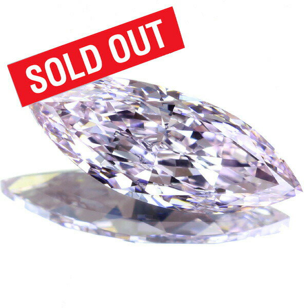 ピンクダイヤモンド ルース 1.10ct FANCY LIGHT PURPLISH PINK VS2 ※GIA鑑定書付【送料無料】