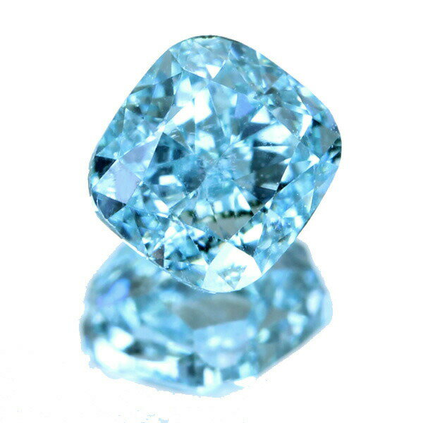 ダイヤモンド ルース 0.390ct　FANCY INTENSE BLUE-GREEN VS1 ※GIA鑑定書付 【送料無料】 ダイヤ ダイヤルース 天然グリーンダイヤ ファンシーインテンスブルーグリーン ナチュラル