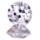ピンクダイヤモンド ルース 0.571ct VERY LIGHT PURPLE PINK SI1 ※中央宝石研究所ソーティングシート付