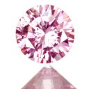ピンクダイヤモンドルース 0.082ct　FANCY PINK SI-2※AGTソーティングシート付【送料無料】