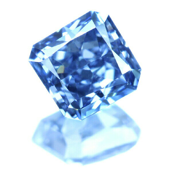 ブルーダイヤモンド ルース 0.17ct　FANCY VIVID BLUE VS2 ※GIA鑑定書付 【送料無料】 ダイヤ ダイヤルース 天然ブルーダイヤ ファンシーヴィヴィッドブルー ナチュラル ストレートブルー