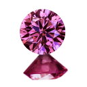 ピンクダイヤモンド ルース 0.054ct FANCY VIVID PUPLISH PINK VS-2〔CGL〕