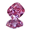 【アーガイル刻印入り】ピンクダイヤモンド ルース 0.252ct FANCY VIVID PUPLISH PINK SI-1〔CGL〕