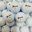 【送料無料】ランク1 特選ロスト SRIXON スリクソン DISTANCE銘柄混合 ホワイト　50P 【ロストボール】【ゴルフボール】【あす楽対応_近畿】【中古】