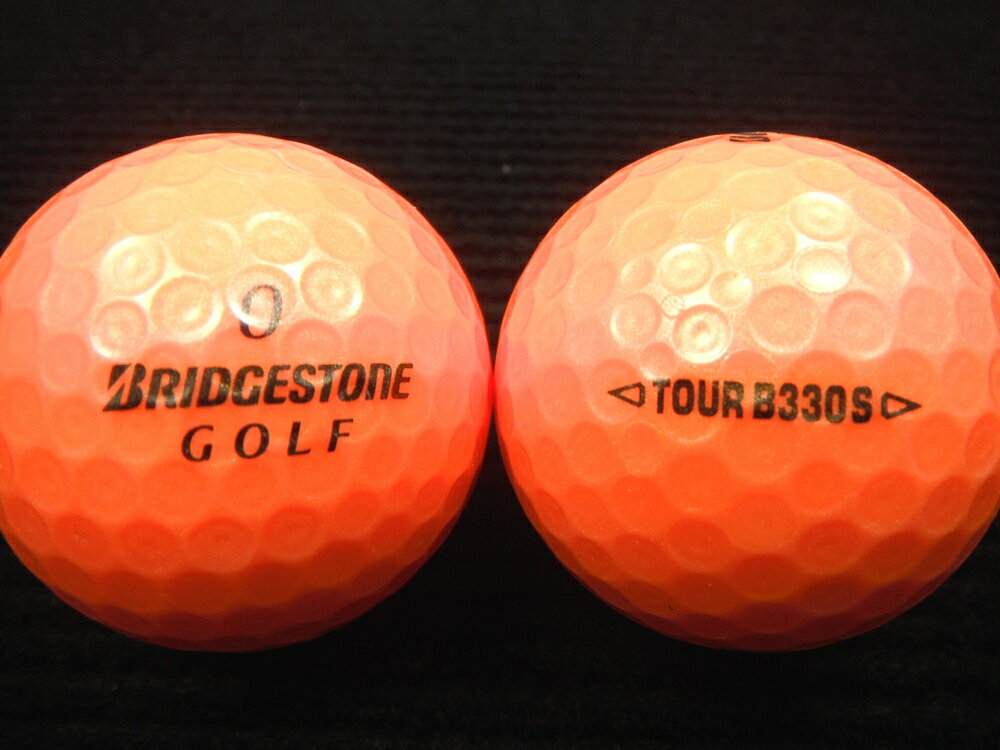 ランク2 高品質ロスト BRIDGESTON GOLF ブリヂストンゴルフ TOUR B330 S 16年モデル オレンジ ゴルフボール ロストボール【あす楽対応_近畿】【中古】