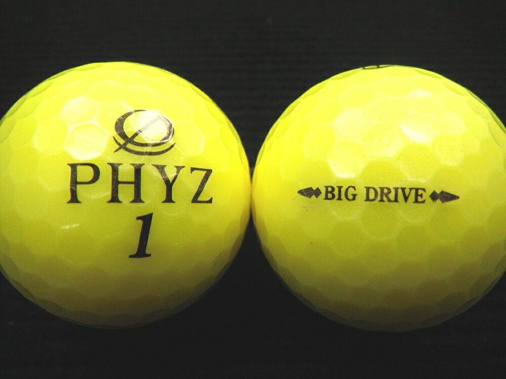 ランク2 BRIDGESTON GOLF ブリヂストンゴルフ PHYZ ファイズ 17年モデル イエロー 【あす楽対応近畿】【中古】