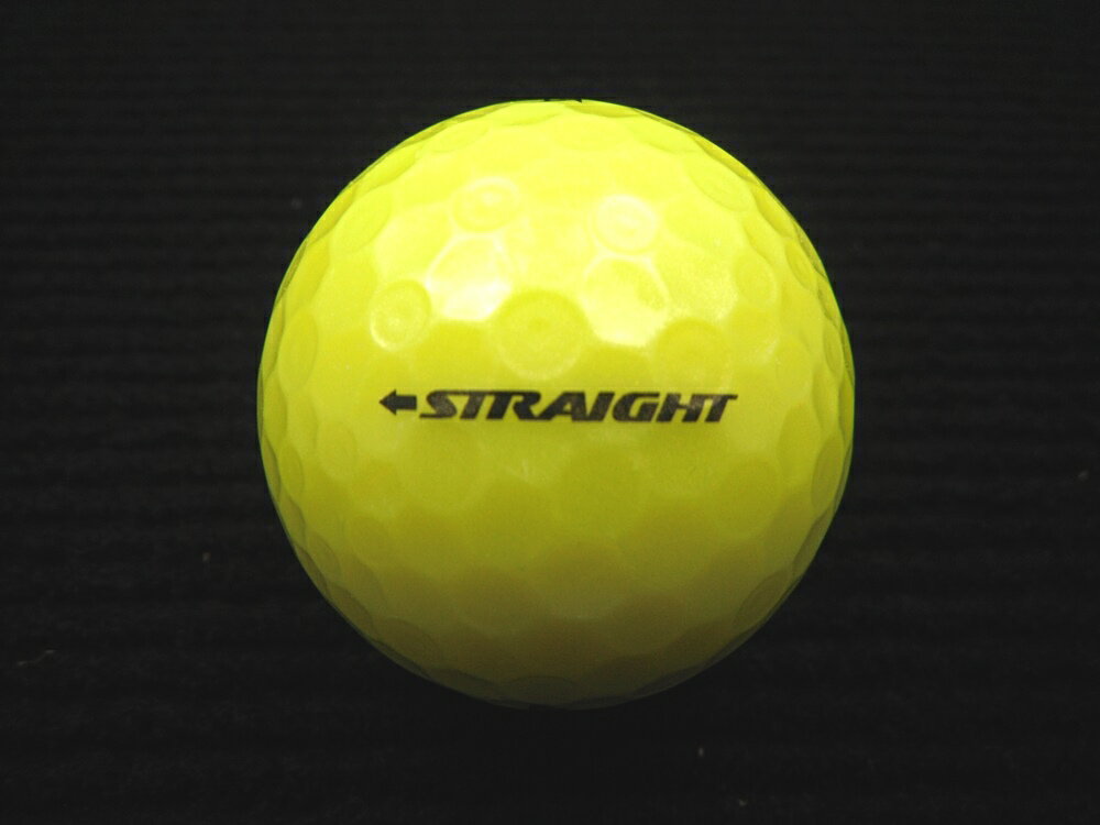 BRIDGESTON GOLF ブリヂストンゴルフ SUPER STRAIGHT 17年モデル イエロー 20P 送料無料 ゴルフボール　ロストボール【あす楽対応_近畿】【中古】