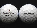 ランク2 高品質ロスト BRIDGESTON GOLF SUPER STRAIGHT 17年モデル ホワイト ゴルフボール　ロストボール